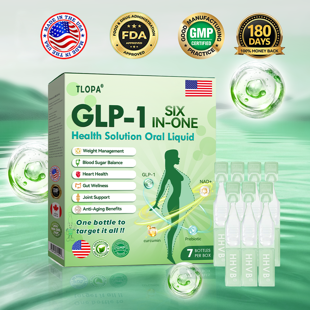 ✅Proudly Made for the USA | TLOPA® GLP-1 Oral Solution 🏅 Backed by Science | 6-in-1 Formula | Visible Results in 7 Days🍀⏰